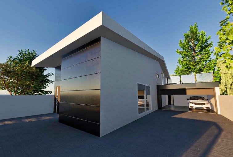 Virtual Rendering appartamento per l'Agenzia Studio Casa Verdello